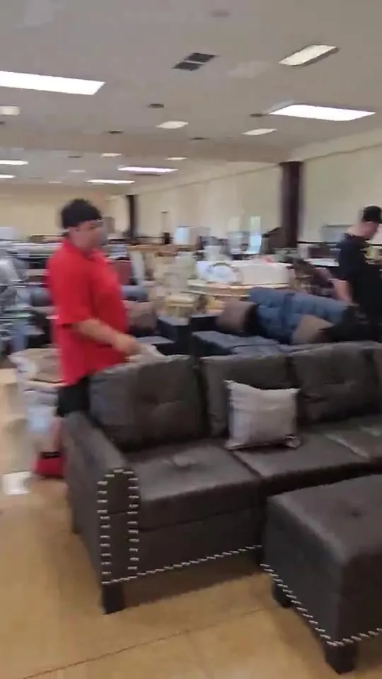 Shoppers at the June 2026 pop-up sale