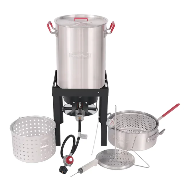 Creole Feast Seafood Boiler Kit with Stand