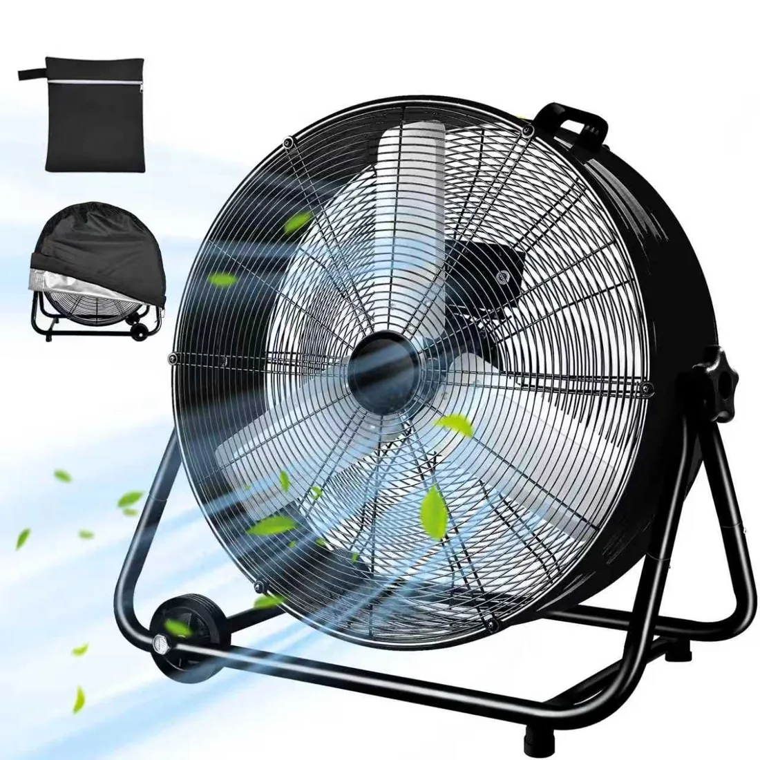 36-inch high-velocity floor fan