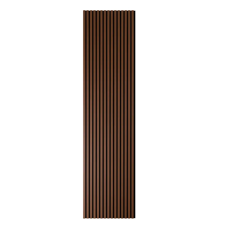 Acoustic slat wall panels