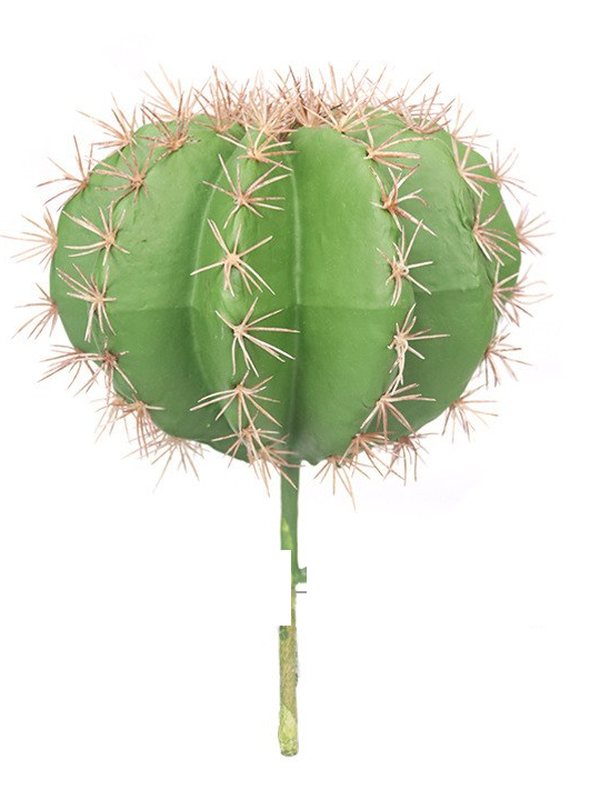Artificial barrel cactus